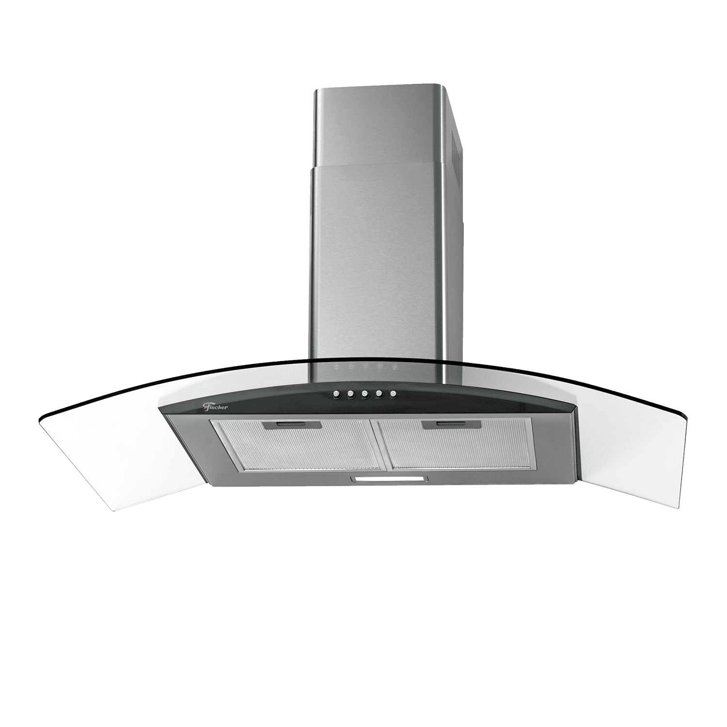 COIFA DE PAREDE FISCHER FIT 90 CM VIDRO 220V - Imagem 2