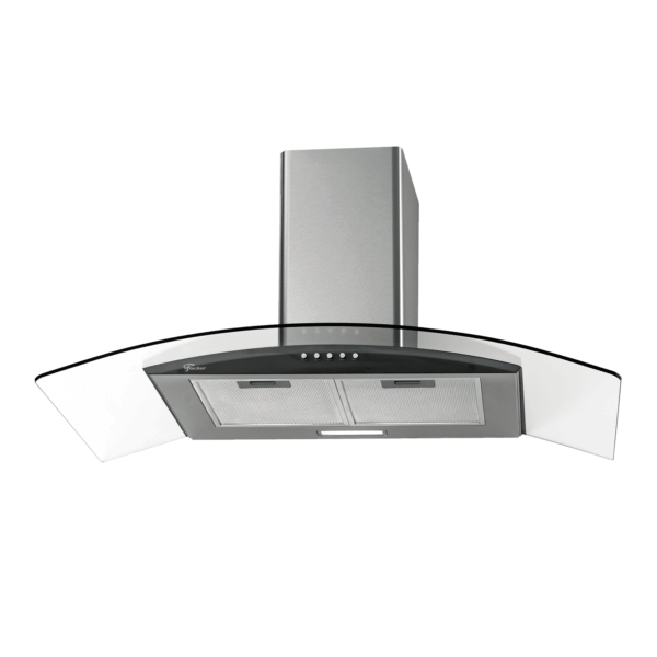 COIFA DE PAREDE FISCHER FIT 90 CM VIDRO 127V
