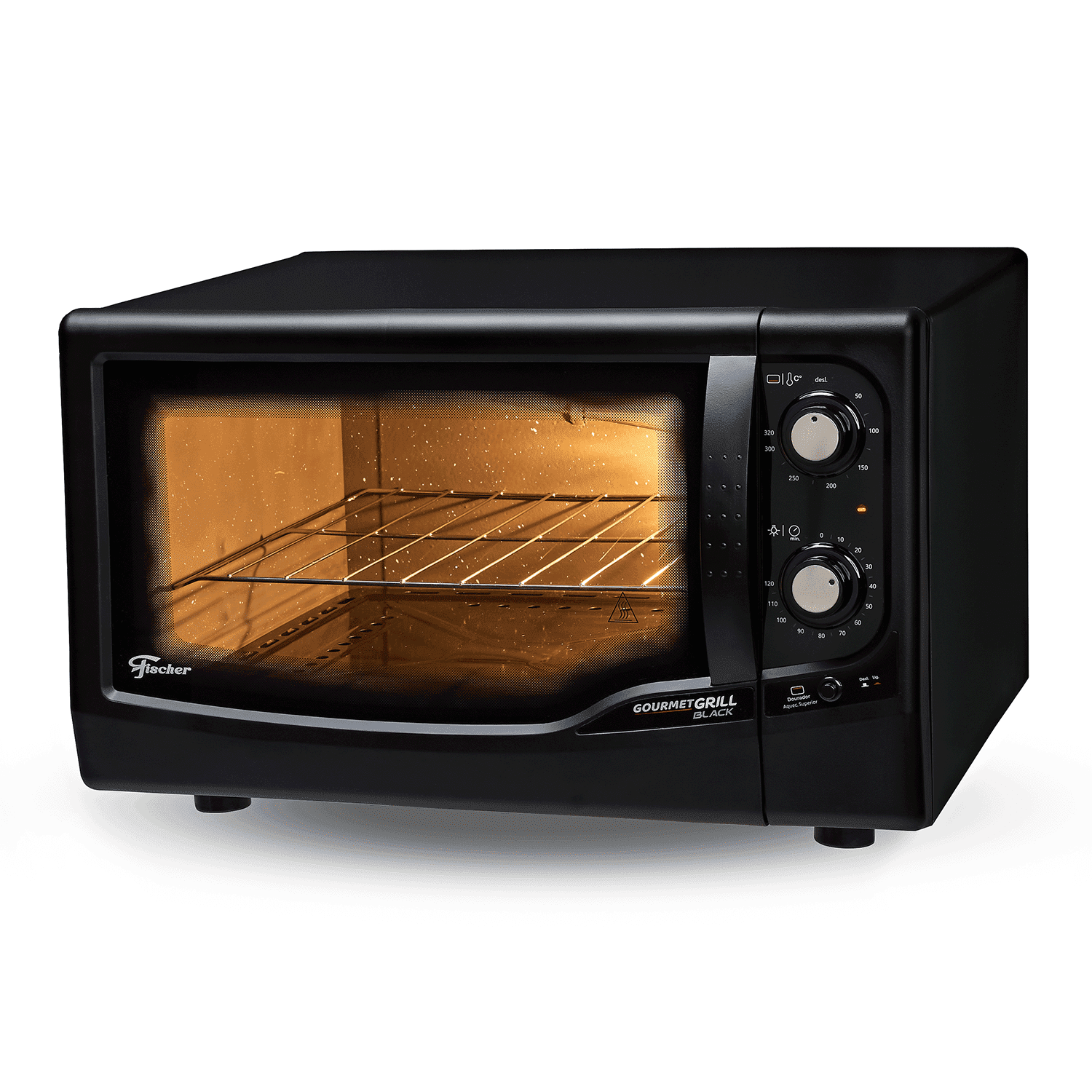FORNO ELETR. FISCHER GOURMET BANCADA 44L BLACK 220V